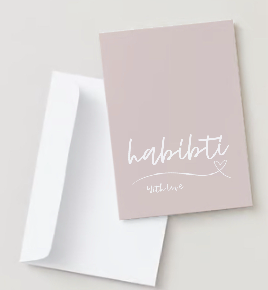 Habibti, with love