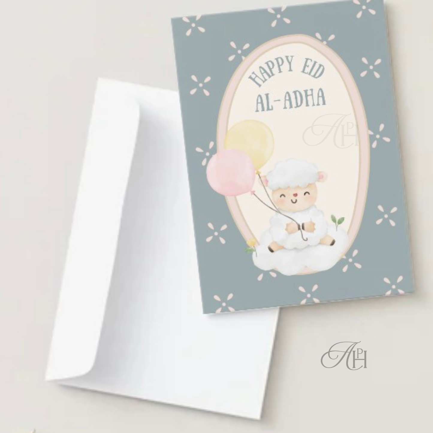 Happy Eid Al-Adha Lamb Card