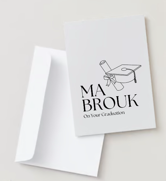 Mabrouk on Your Graduation