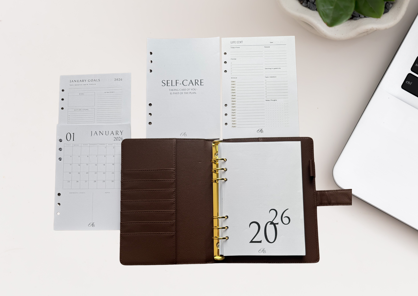 2026 Custom Leather Planner – Build Your Bundle