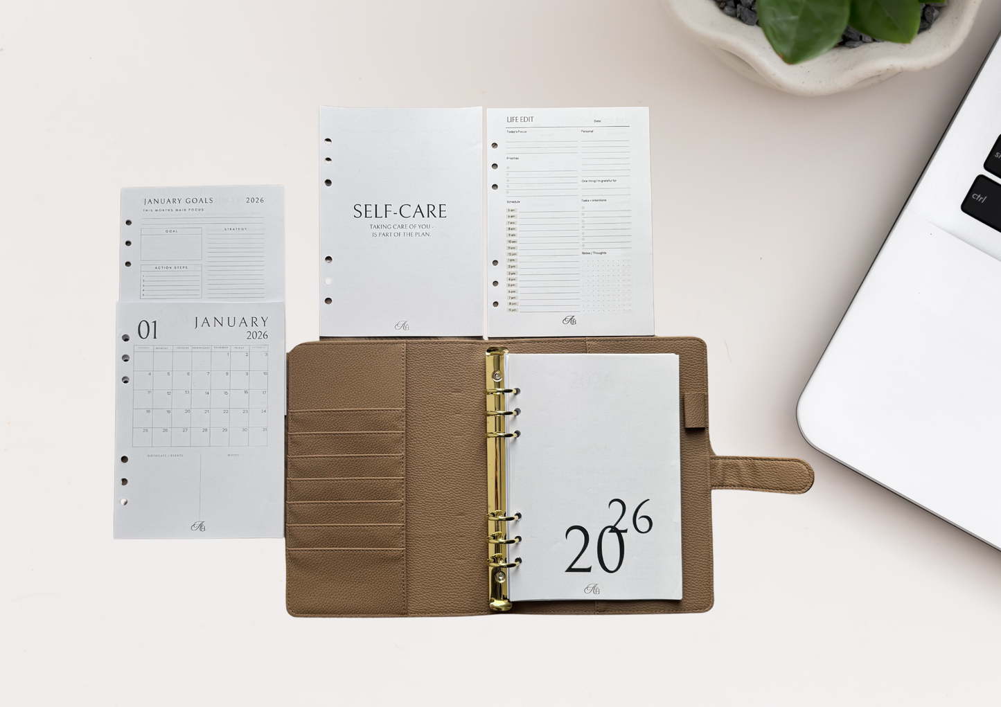 2026 Custom Leather Planner – Build Your Bundle